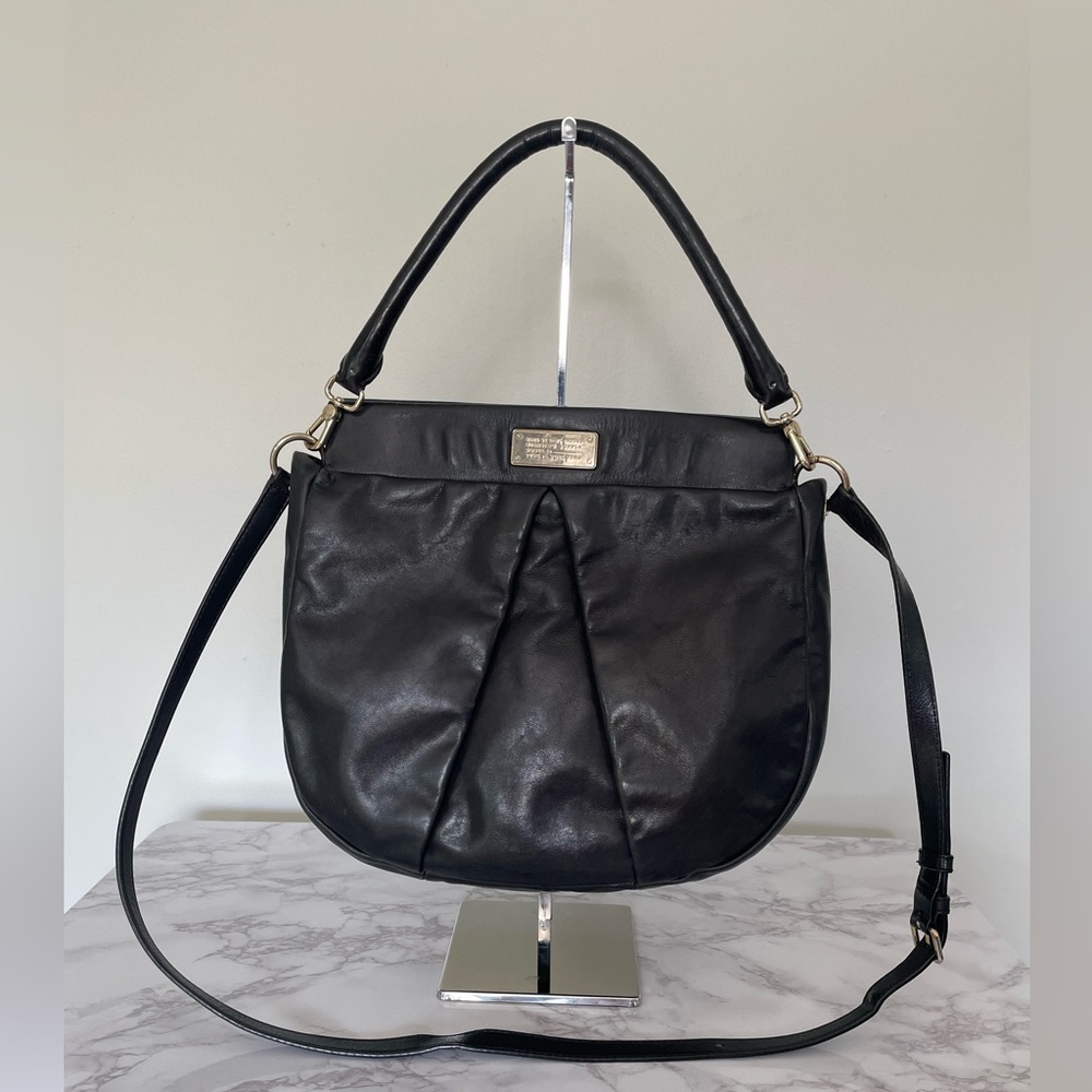 Marc Jacob’s Leather Hobo Shoulder Bag Large Crossbody